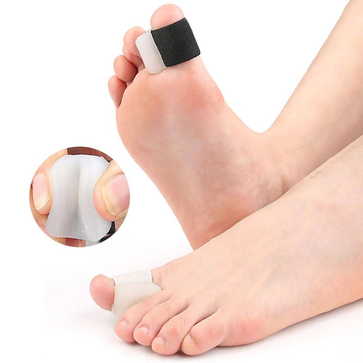 Silicone Toe Separator & Bunion Corrector Splint – Day & Night
