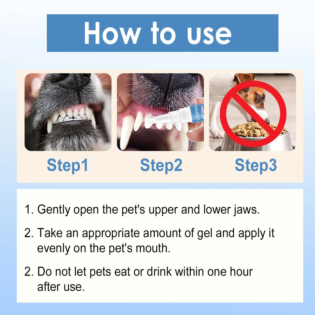 Pet Dental Cleaner Pen – Rotating Gel Tartar Remover 5ml