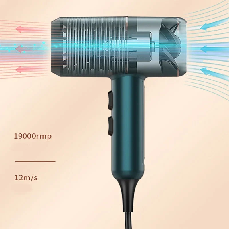 ROFAELEC Portable Mini Ionic Hair Dryer | Dual Voltage Travel
