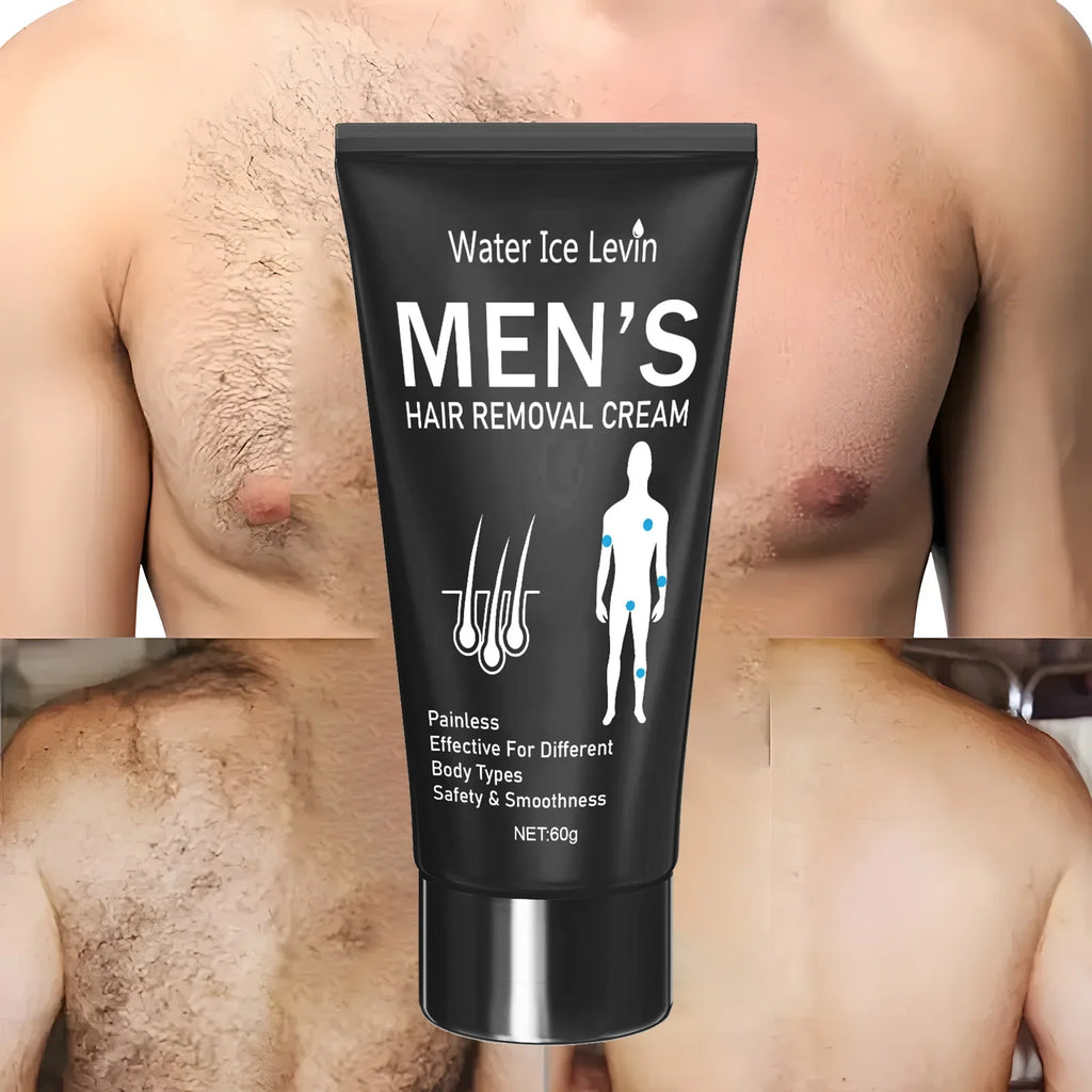 Water Ice Levin 60g Hair Removal Cream – Men & Women