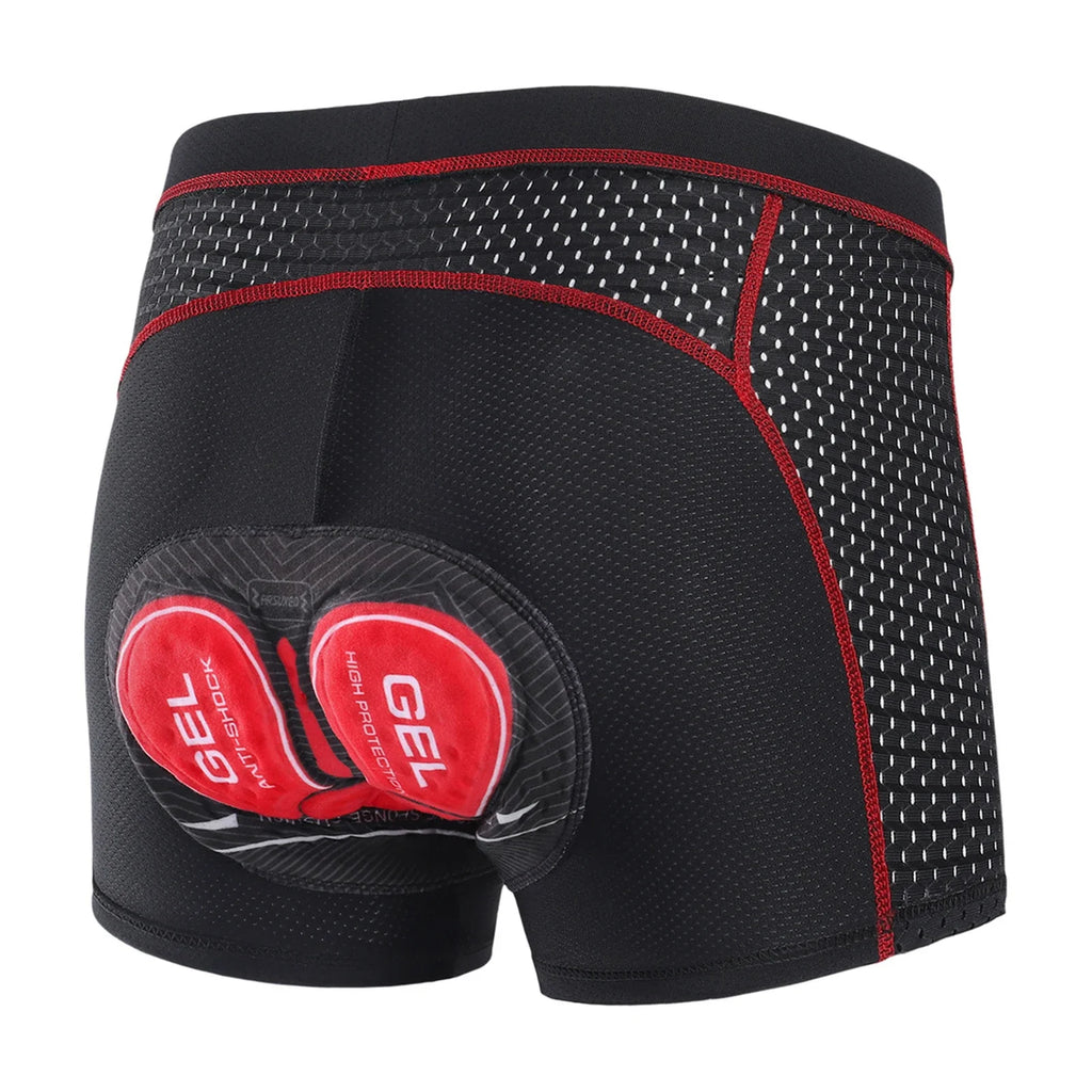 Padded Bike Shorts Men Mens Padding Cycling Riding Underwear