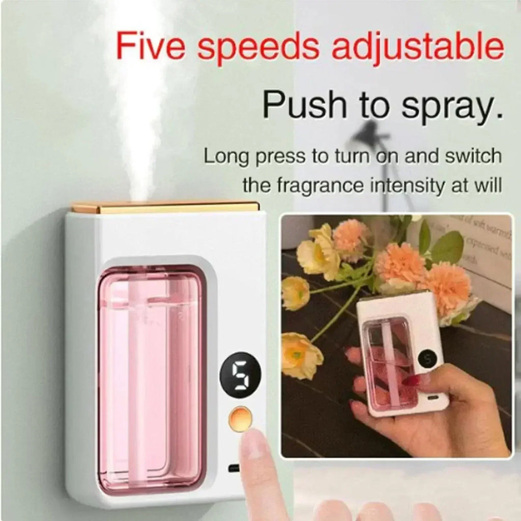 Wall-Mounted Automatic Essential Oil Diffuser | Aromatherapy