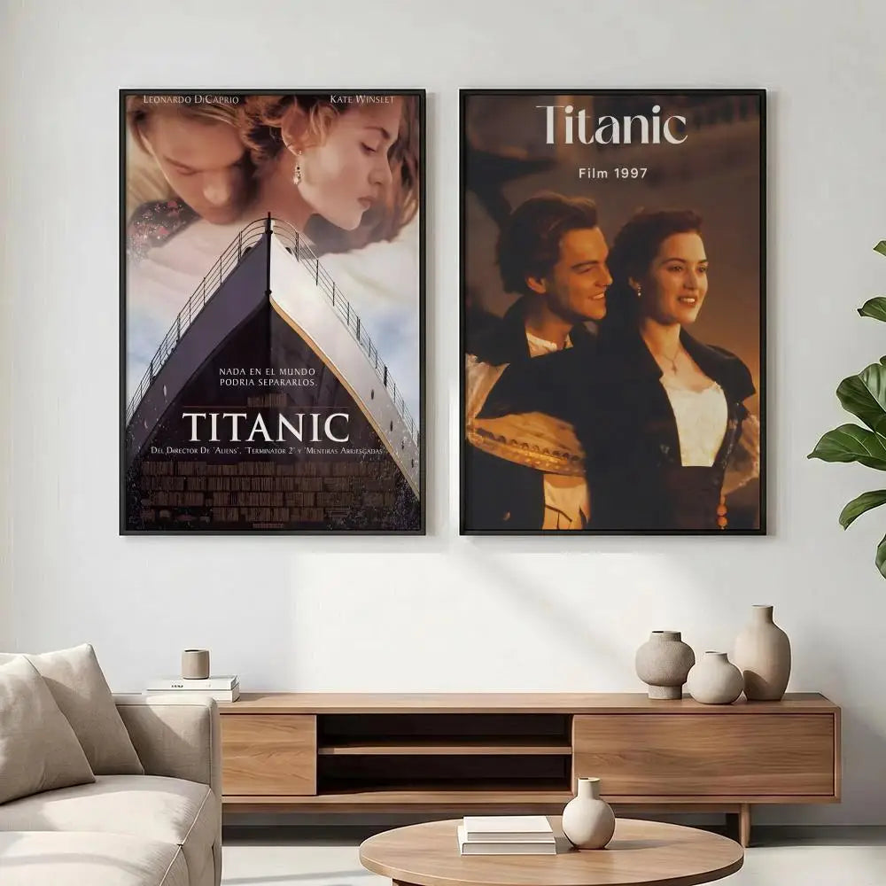 Titanic Movie Poster – HD Waterproof Sticky Wall Art Print