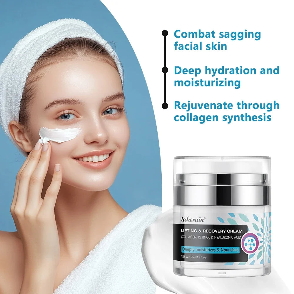 Retinol & Hyaluronic Acid Anti-Aging Face & Neck Cream 50ml