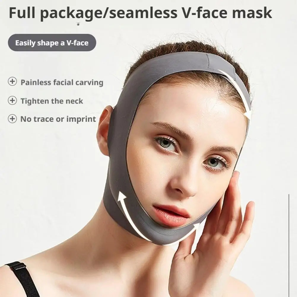 V-Line Face Lifting Bandage | Adjustable Chin Contouring Belt
