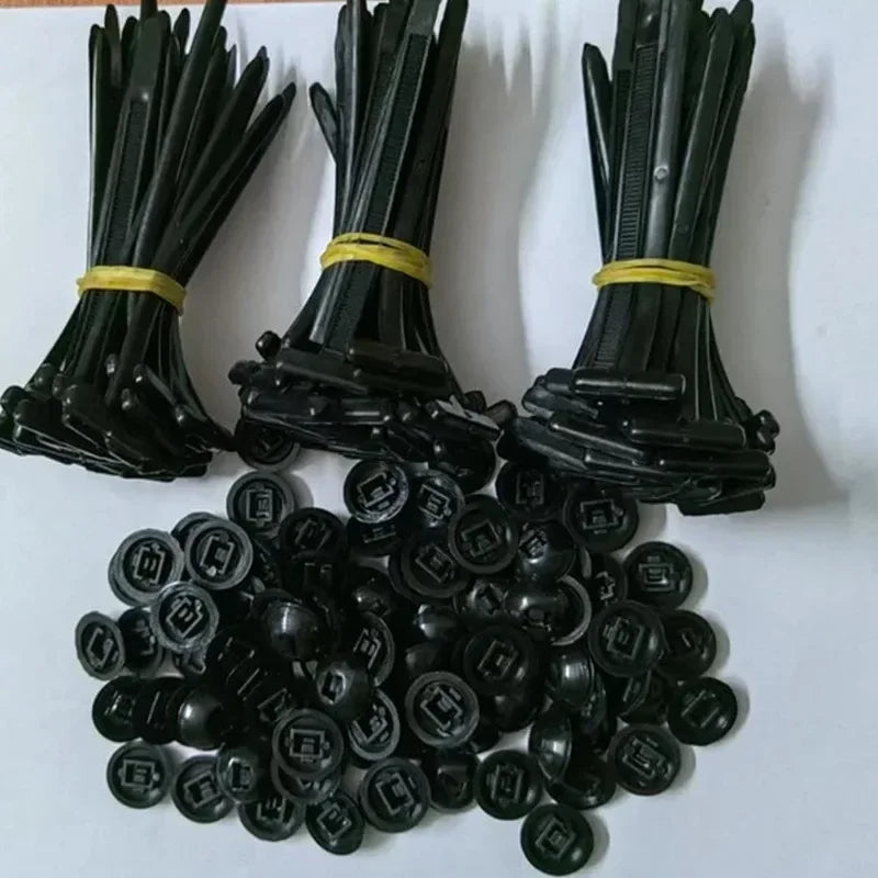 Heavy Duty Self-Locking Nylon Zip Ties – 1–300 PCS Pack
