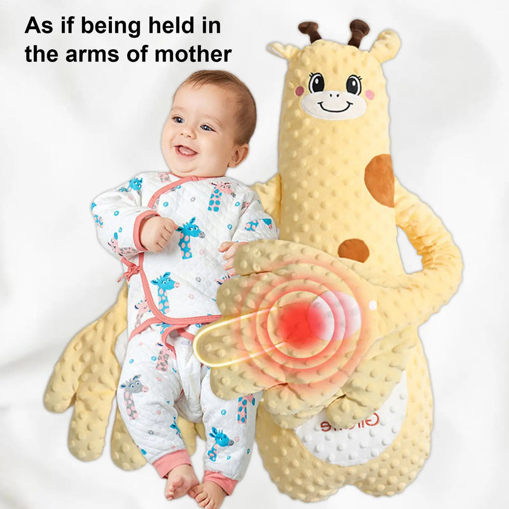 Infant Sleep Patting Toy – Animal Cushion for Babies 0–12M