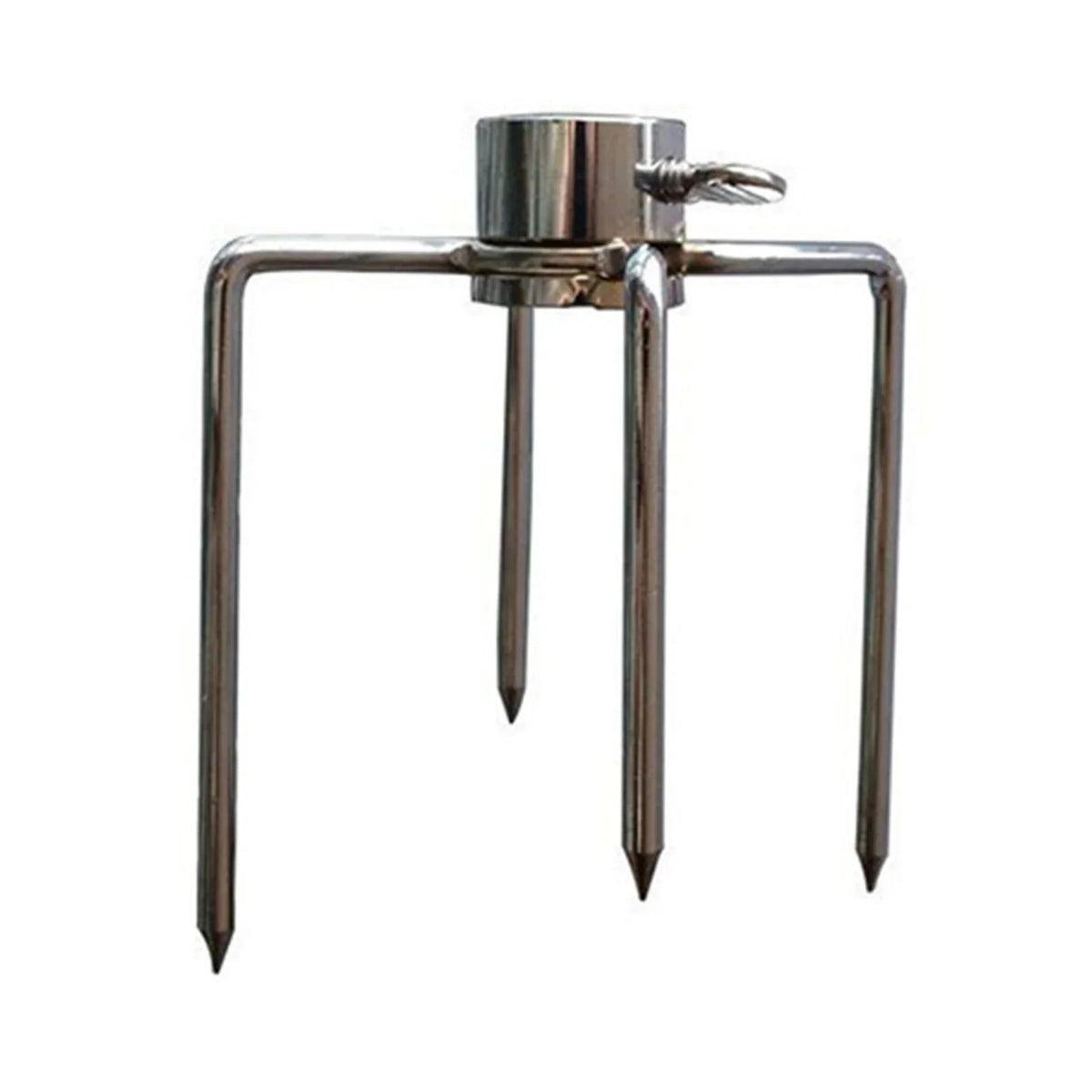 Stainless Steel Rotisserie Meat Forks | 4-Prong BBQ Grill Fork