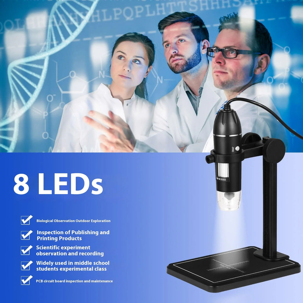 1000X USB Digital Microscope – Inspection & Measurement Tool
