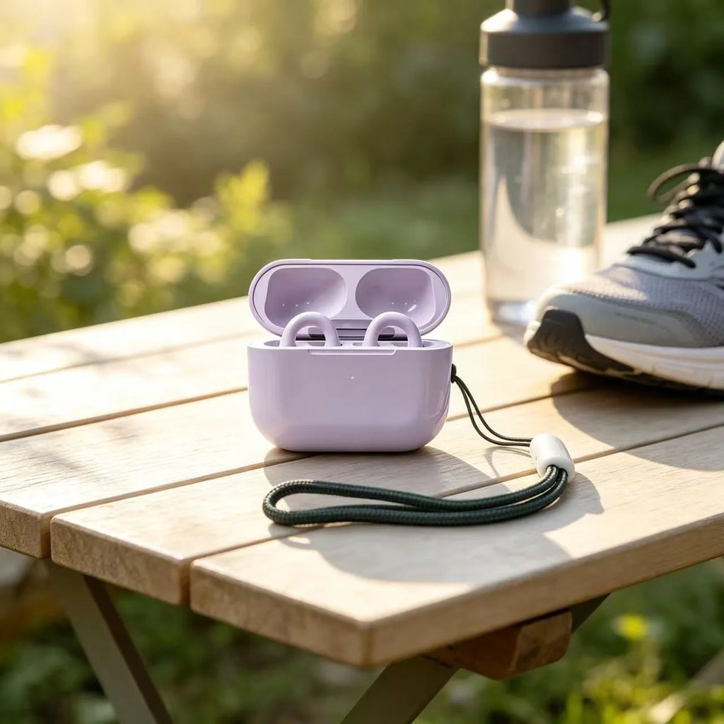 X01 Open Ear Clip-On Bluetooth Sports Earbuds + Lanyard