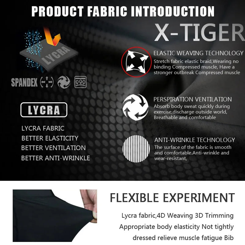 X-Tiger Women's Winter MTB Cycling Tights | 5D Gel Pad