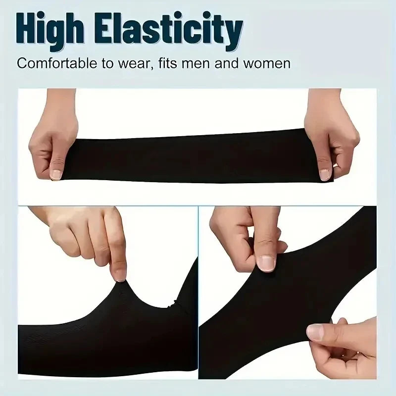 Women's Cooling Arm Sleeves – UV Sun Protection (1 Pair)
