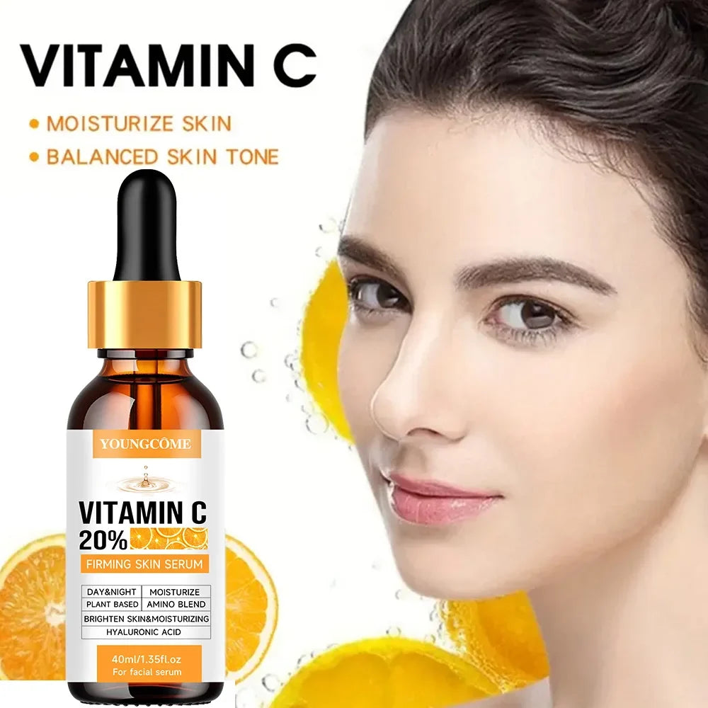 YOUNGCOME 20% Vitamin C Face Serum – Hyaluronic Acid & Retinol