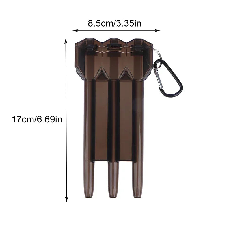 Portable Transparent Dart Box Case | Universal ABS Dart Holder
