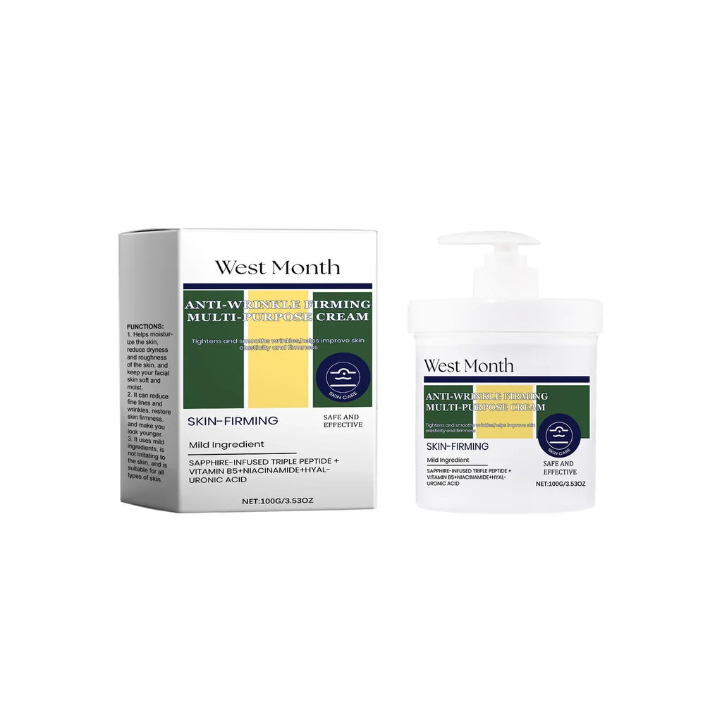 WEST MONTH Firming Face Cream – Moisturizing & Smoothing 100g