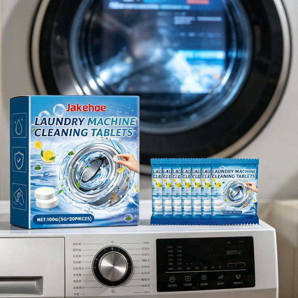 Jakehoe Washing Machine Cleaning Tablets – 20 Pack Deep Clean