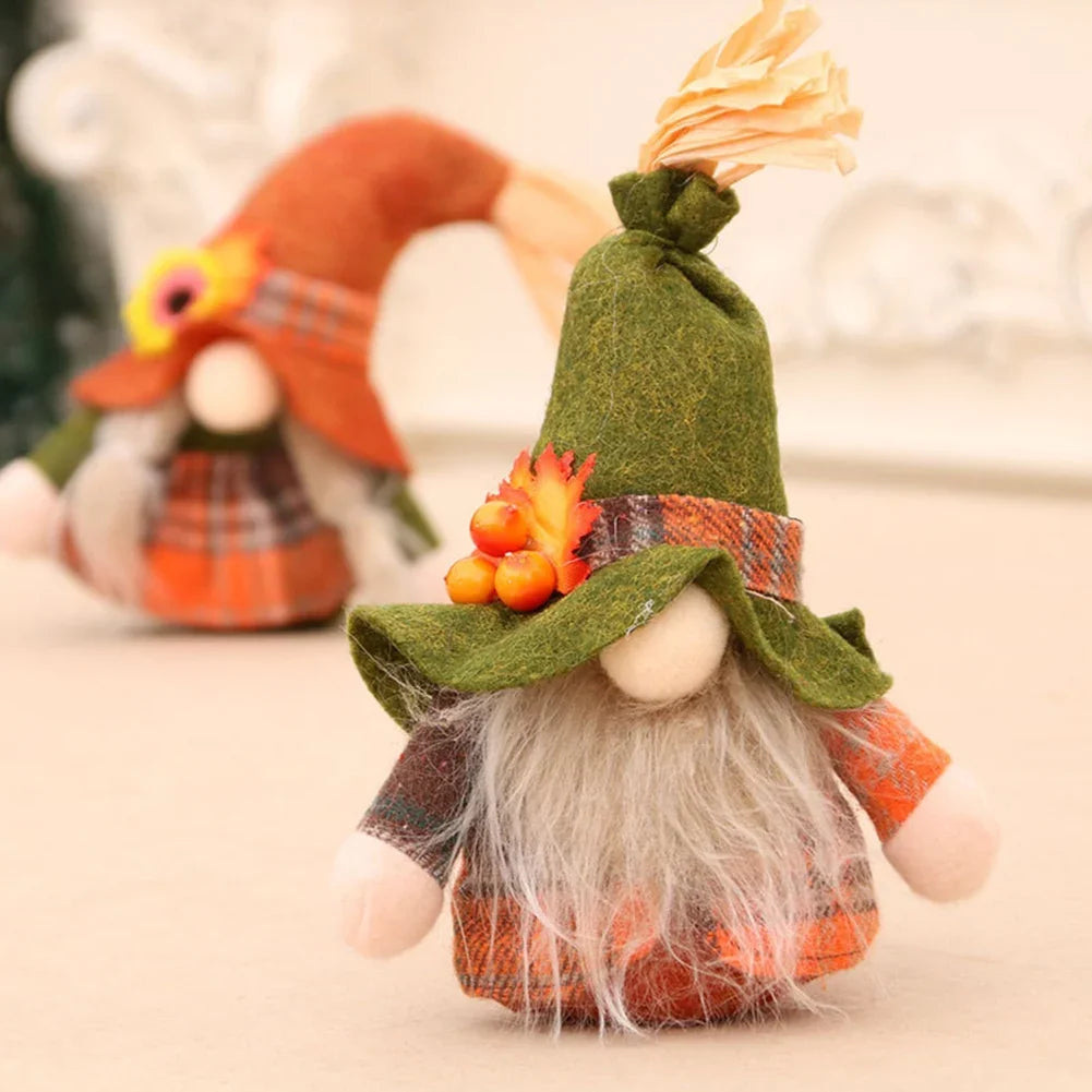 Faceless Elf Dwarf Plush Doll | Christmas Holiday Ornament