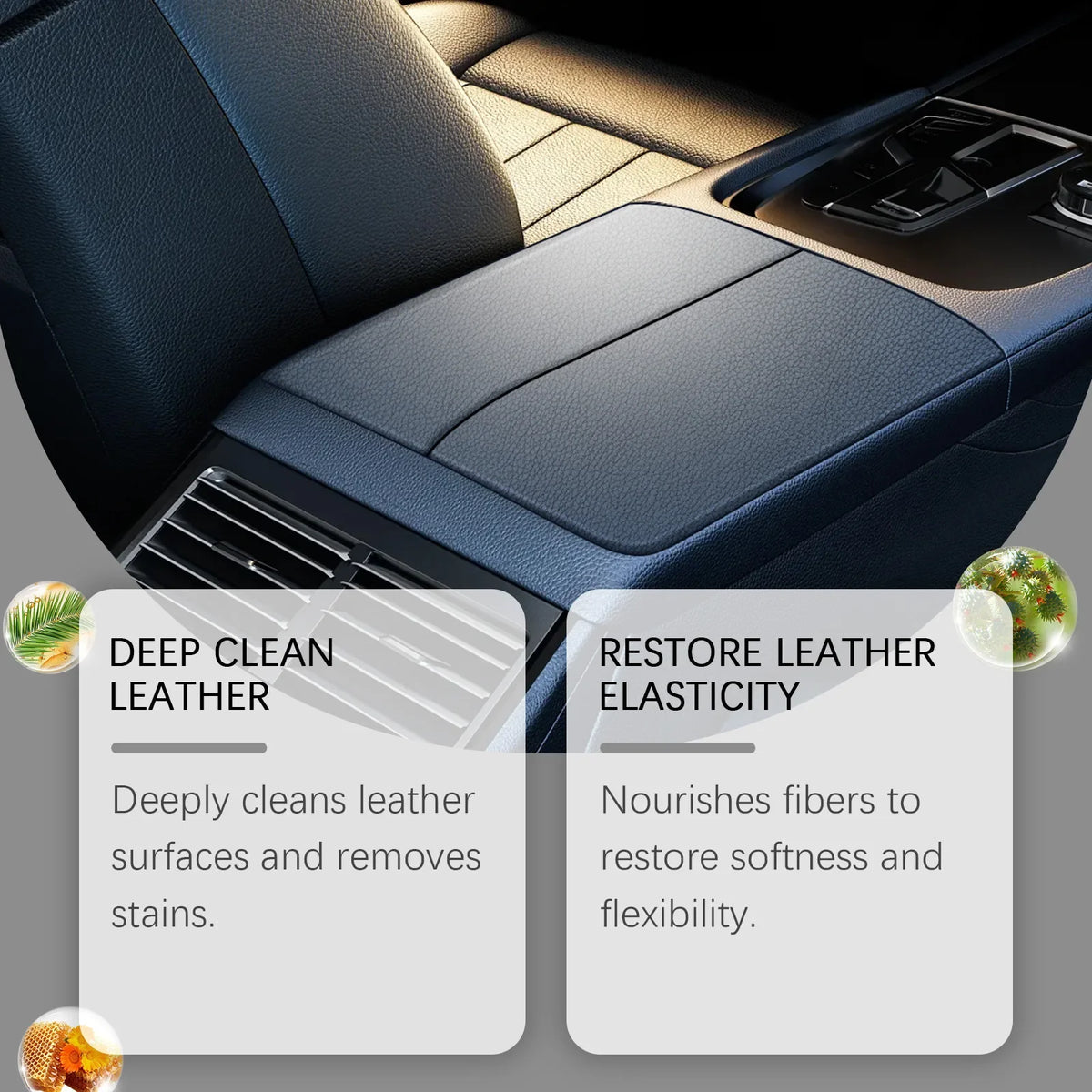 Beeswax Car Leather Care Cream – Restore, Protect & Renew