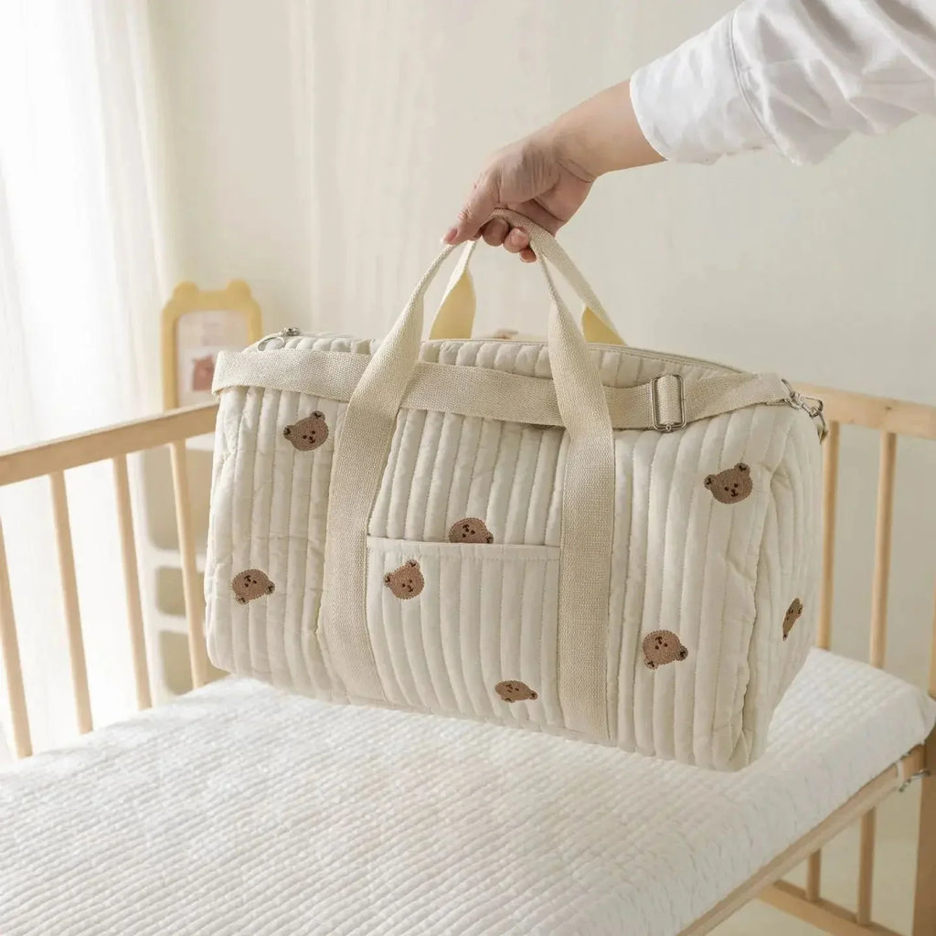 Large Diaper Bag Tote – Maternity Baby Organizer Travel Bag