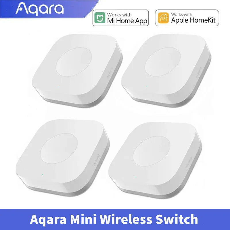 Aqara Wireless Mini Switch Zigbee Sensor One Key Control Button Smart