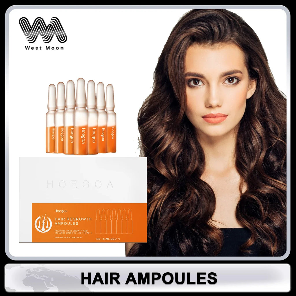 HOEGOA Hair Growth Ampoule Scalp Repair Serum 14ml