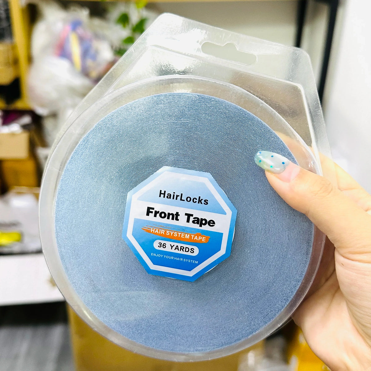 36-Yard Double-Sided Waterproof Wig Tape for Lace Wigs