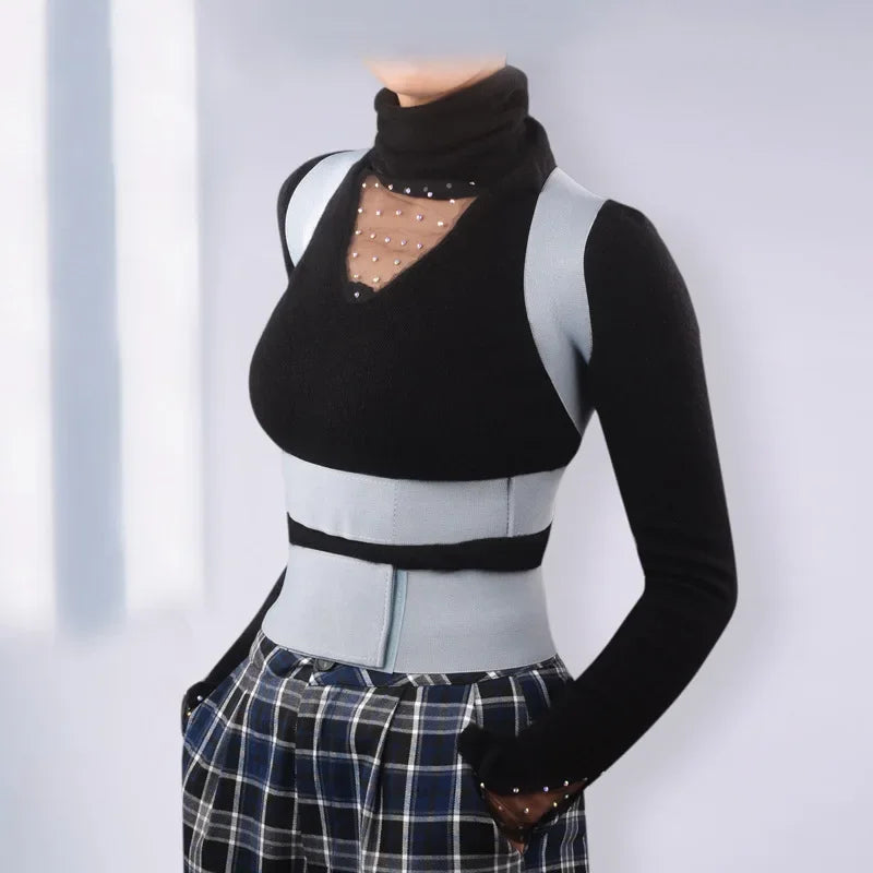 Adjustable Posture Corrector – Upper Back & Shoulder Brace