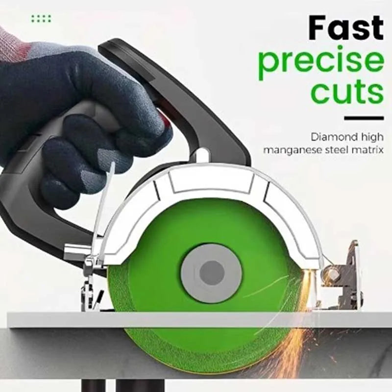 Diamond Ultra Thin Green Brazing Blade Cutting Ceramic Jade Glass