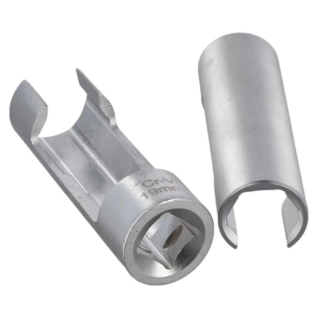 Diesel Injector Pipe Flare Nut Socket Wrench 17mm & 19mm Set