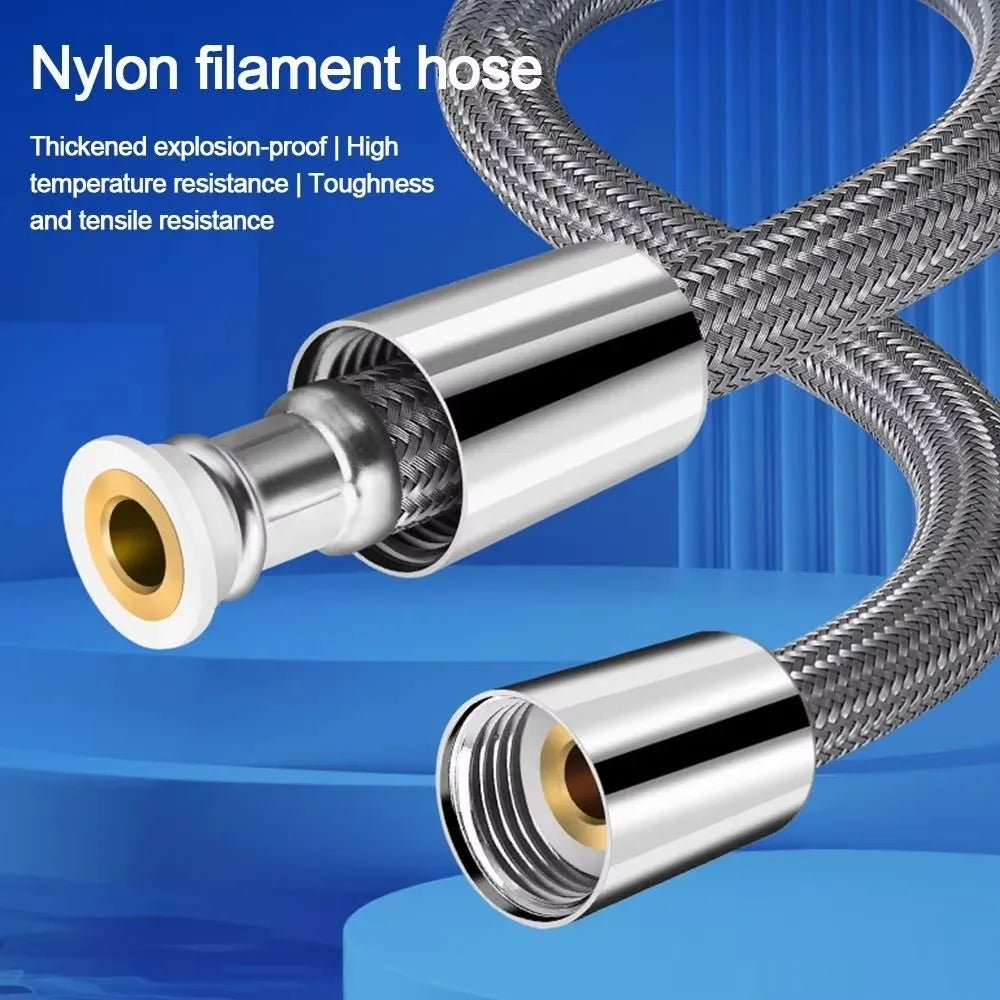 Flexible Nylon Shower Hose 1.5M & 2.0M | High Pressure Anti-Kink