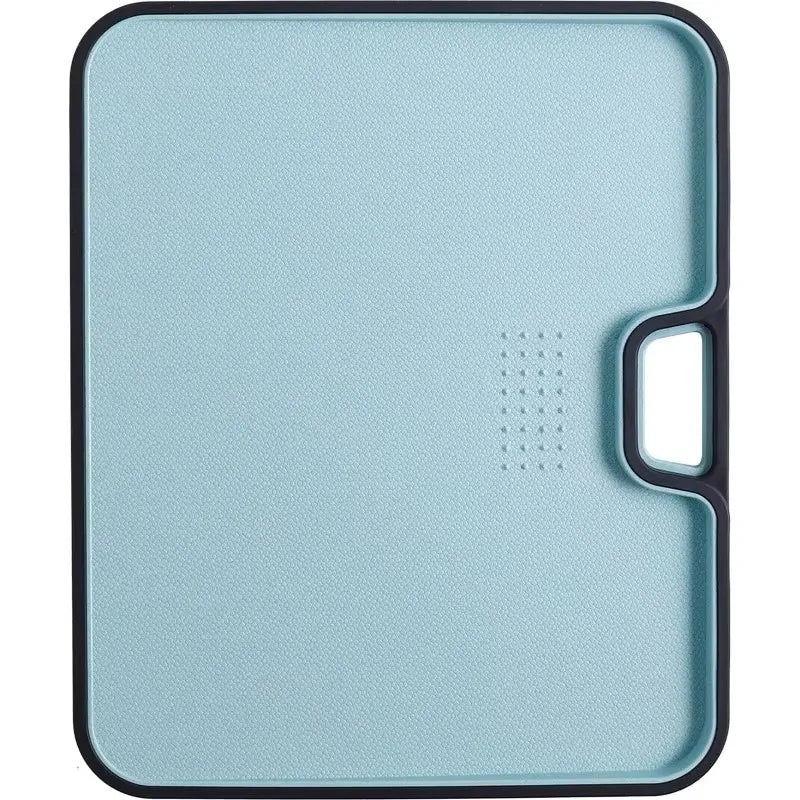 Wheat Straw Cutting Board with Garlic Grinder & Spillover Edge