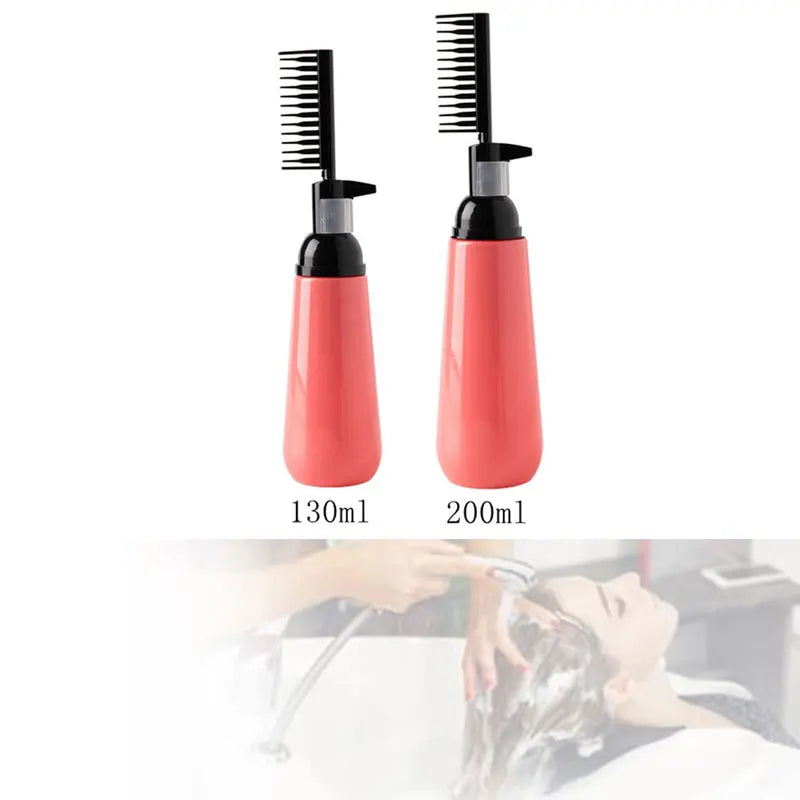 200ml Hair Dye Applicator Bottle with Comb Brush | Salon Tool