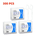Dental Floss Sticks 100/300 Pack | High-Tension Flossers