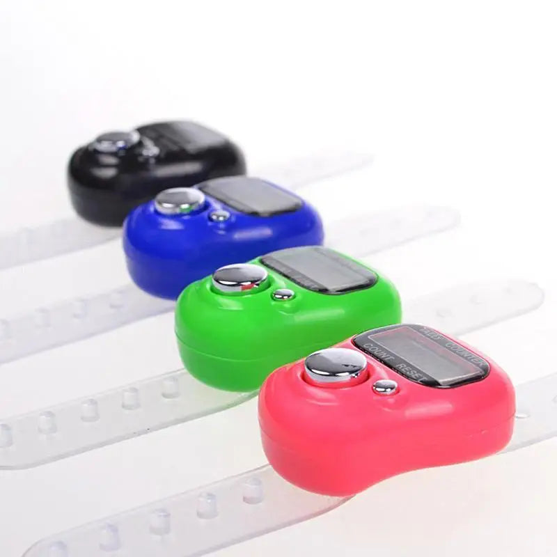Digital LED Finger Tally Counter Ring for Knitting & Sewing