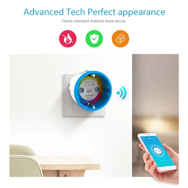 NEO Coolcam Z-WAVE Smart Power Plug Socket EU Home Automation Alarm Z