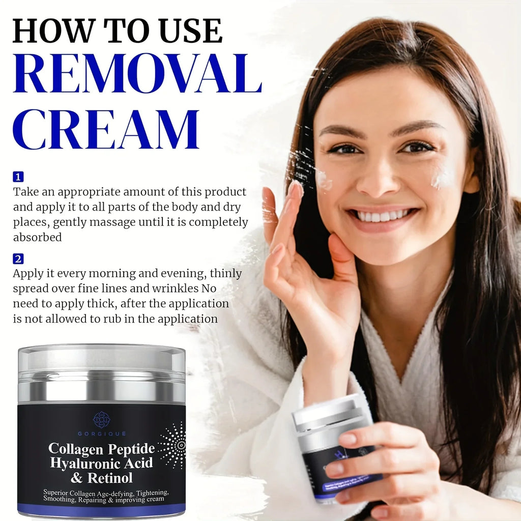GORGIQUE Collagen Peptide Cream – Retinol & Hyaluronic Acid