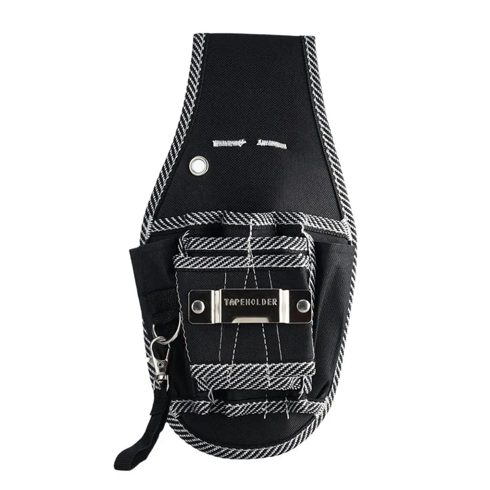 600D Nylon Tool Waist Pack – 9-Pocket Electrician Belt Pouch
