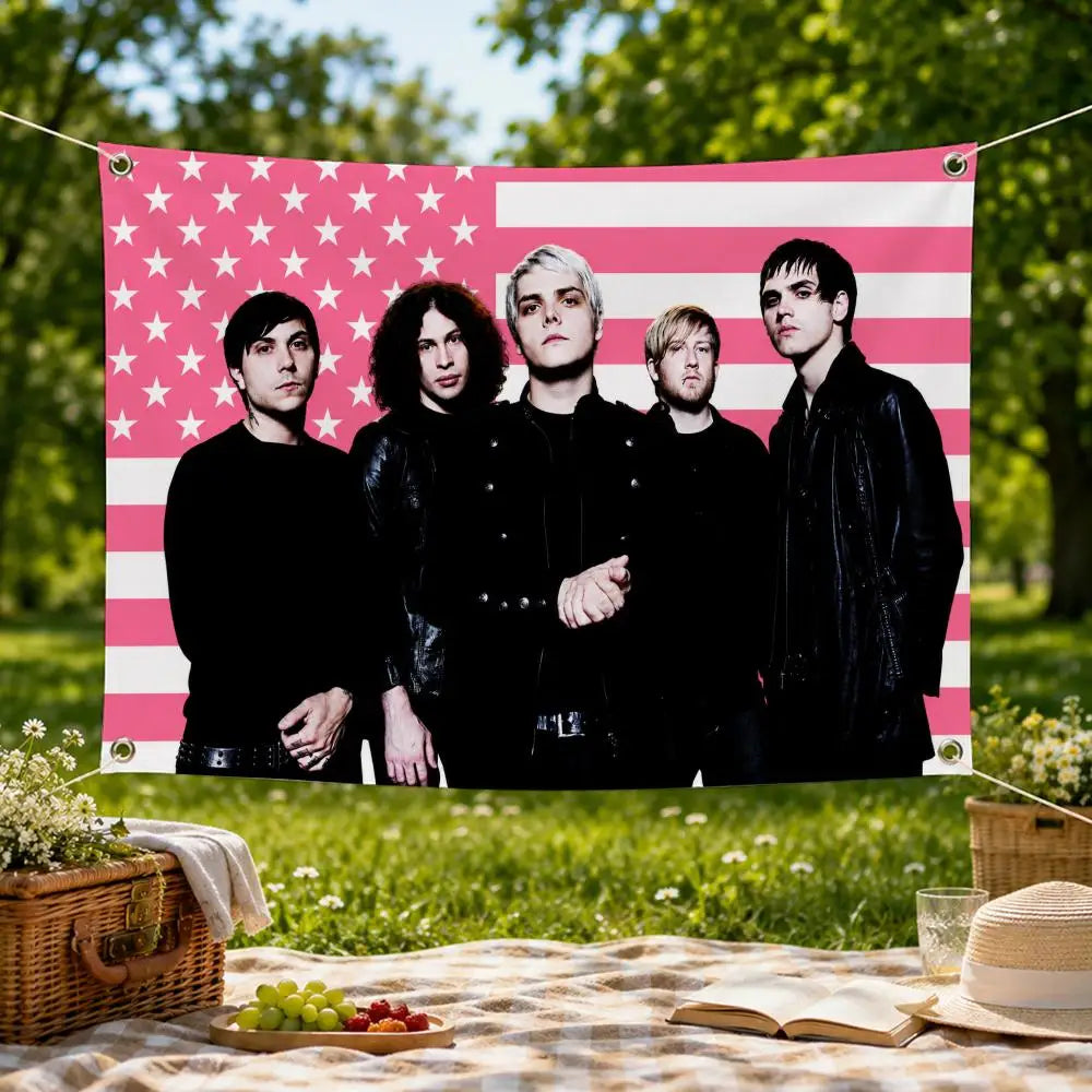 My Chemical Romance Wall Flag Banner – Indoor & Outdoor Decor