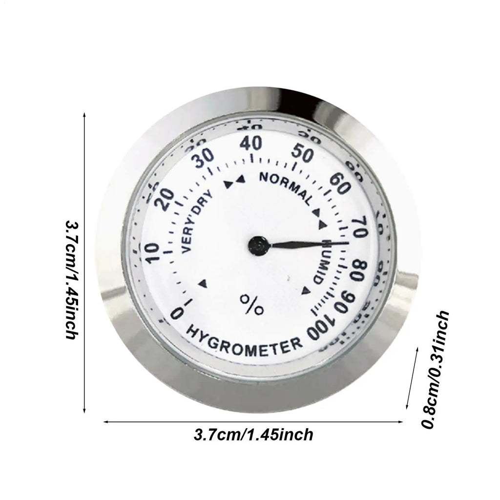 Humidor Hygrometer Humidity Sensor Tester Precision Monitor Cabinet