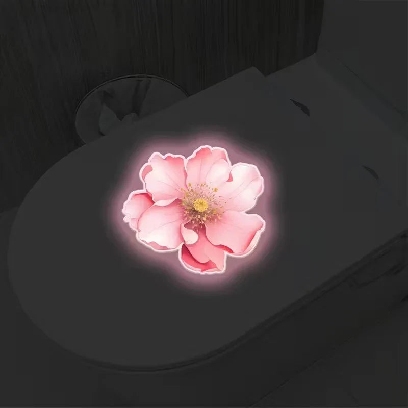Glow In The Dark Toilet Sticker – Lotus Bathroom Decal