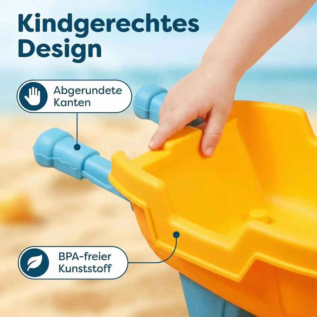 19-Piece Kids Beach Sand Toys Set – Outdoor Playset