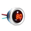 KKMOON Digital Fuel Level Gauge | Flashing Alarm, 9-35V