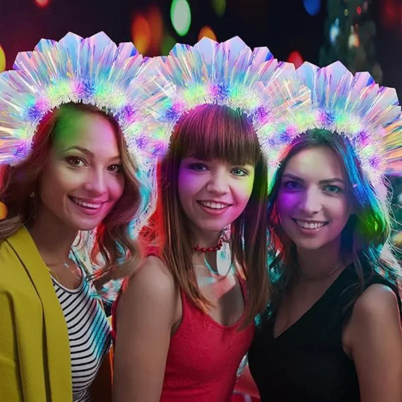 LED Light-Up Headband | Halloween & Party Hair Hoop