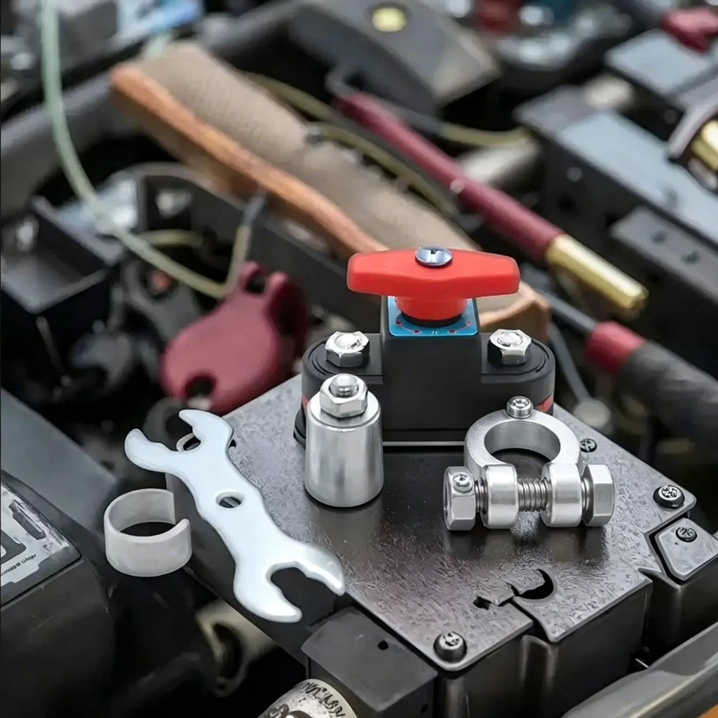 Car Battery Cut Off Switch 12V/24V Disconnect Circuit Breaker