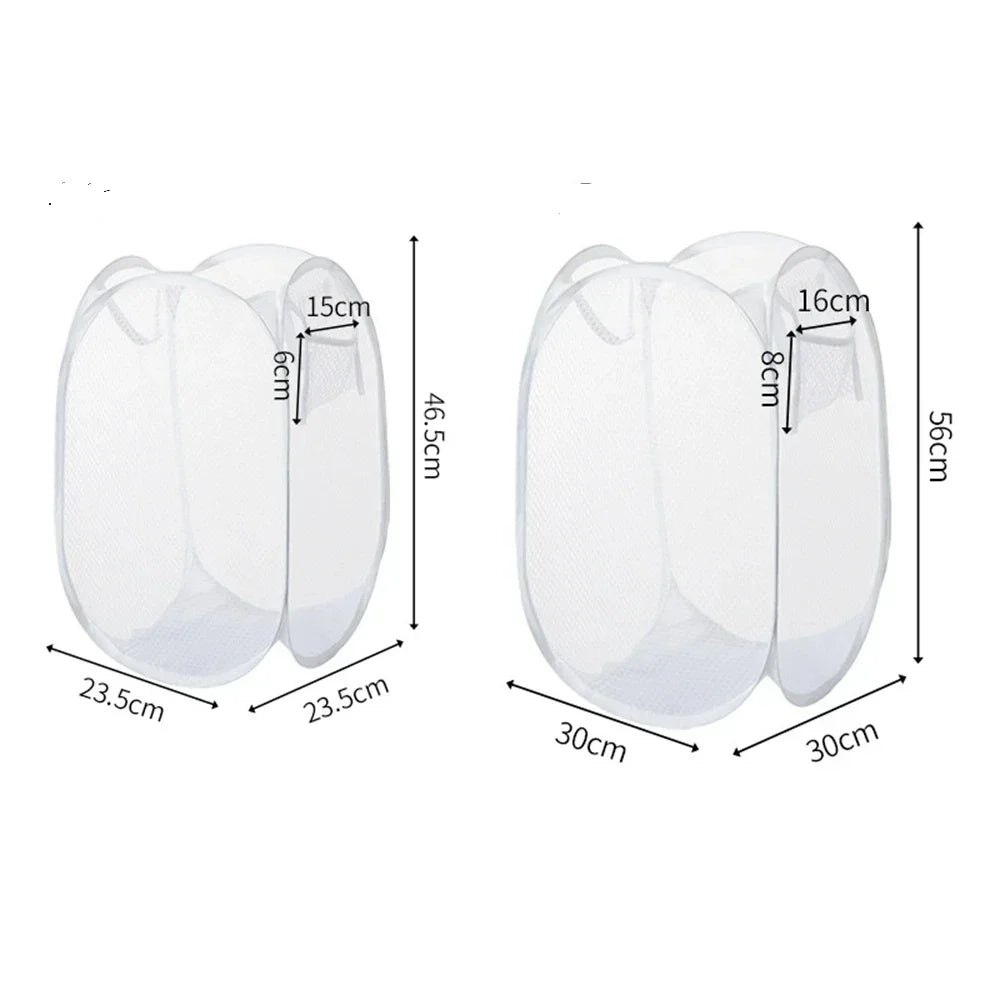 Foldable Ventilated Laundry Basket – Large Capacity & Portable