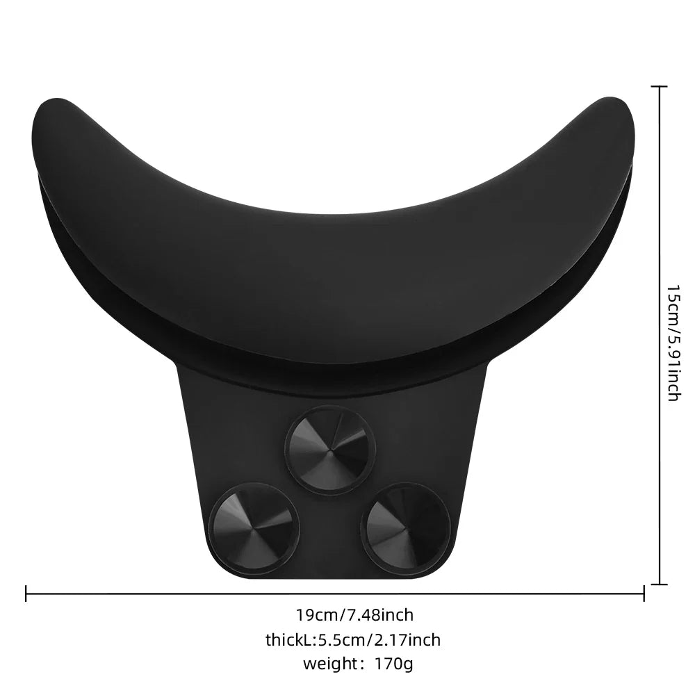 Ergonomic Silicone Shampoo Neck Cushion | Salon Hair Washing