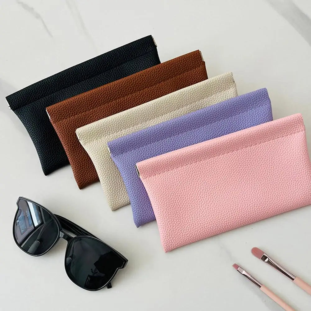PU Leather Long Coin Purse – Multi-Function Zipper Wallet