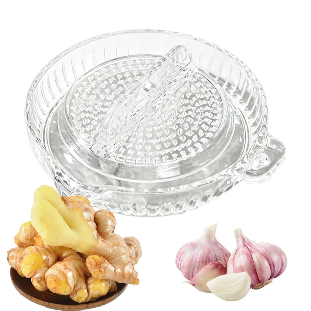 Manual Rotating Garlic Grater | Multi-Purpose Kitchen Tool