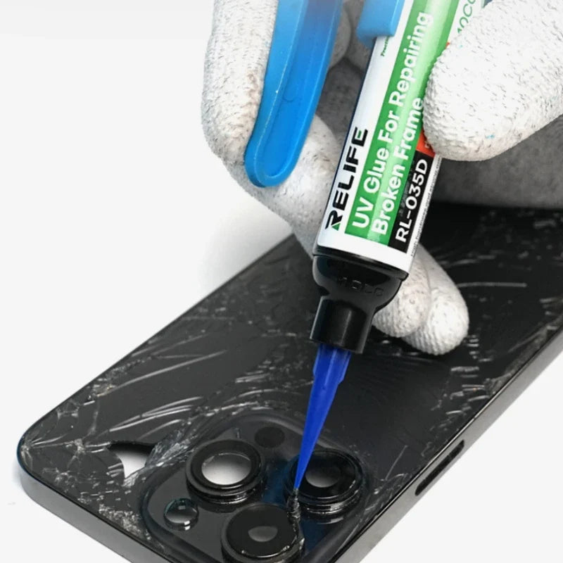 RL-035D UV Glue Fast-Curing Liquid Adhesive | Frame Repair Tool