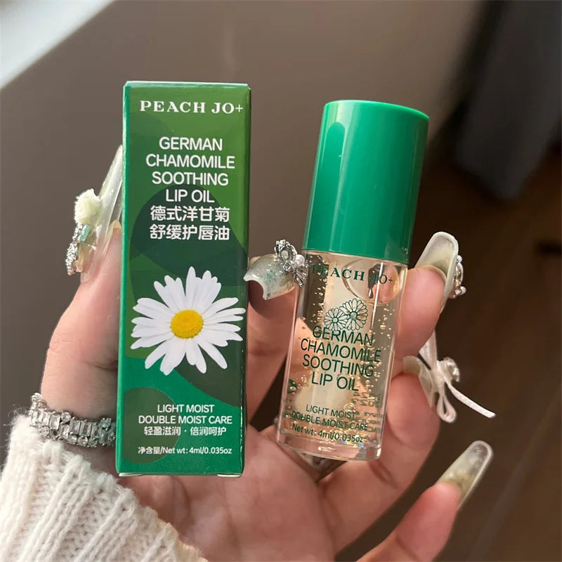 German Chamomile Lip Oil – Lightweight Moisturizing Lip Care